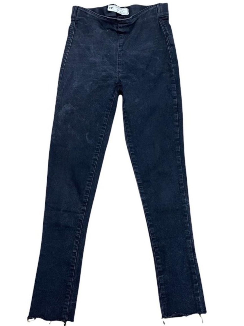 Free People High-Rise Jeans in Black